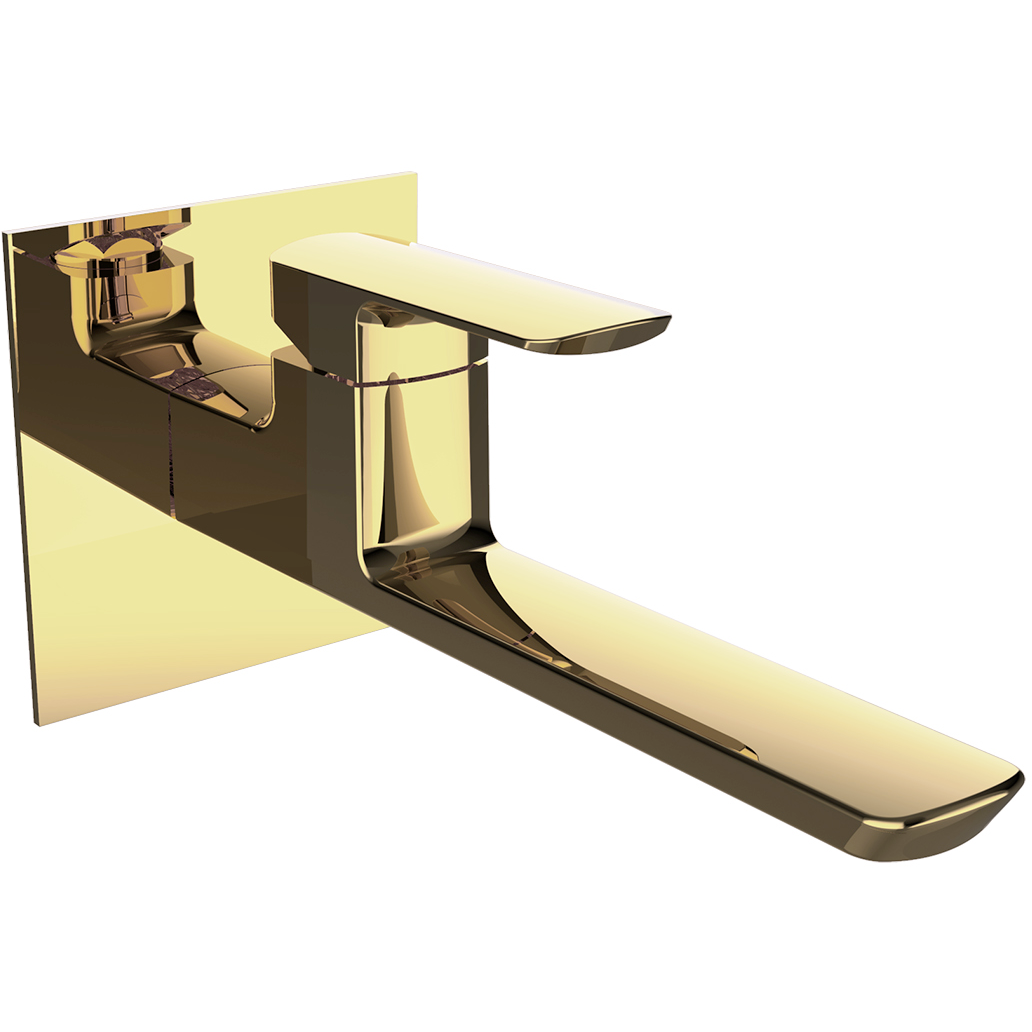 Garniture de robinet Lavabo Mis mural levier unique 563164