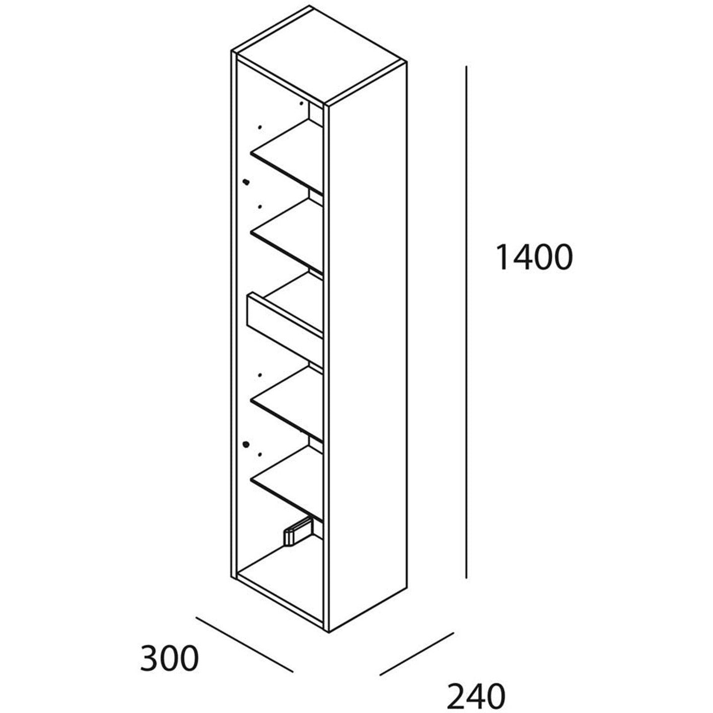 Lingerie Noja chêne éternité