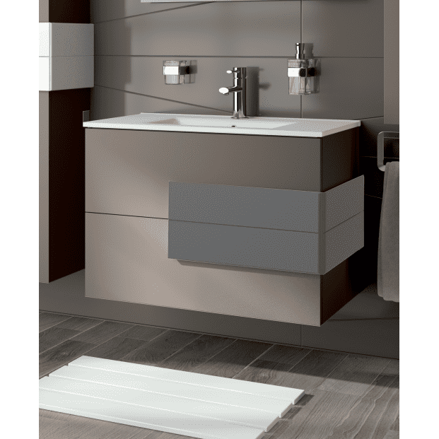 Vanity only Cronos 1000mm 2 drawers Moka color, code 21951
