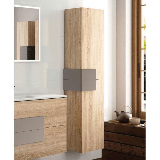 Handles for cronos linen cabinet moka 19153