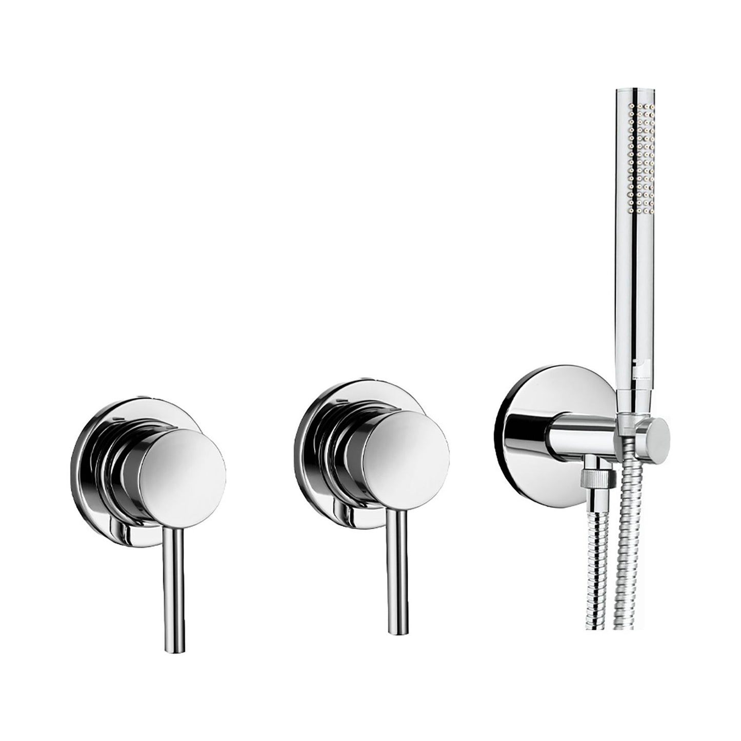 Bath faucet DIGIT wall mounted double single lever 022308