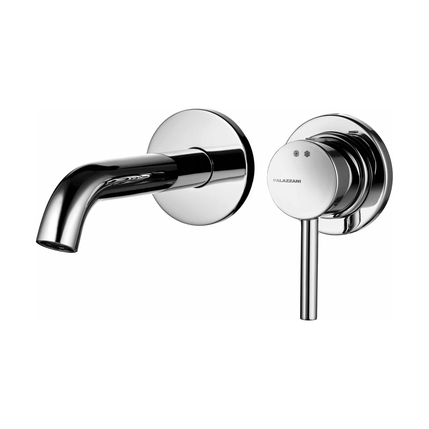 Lavabo faucet Digit wall mounted single lever 995720 + 123195