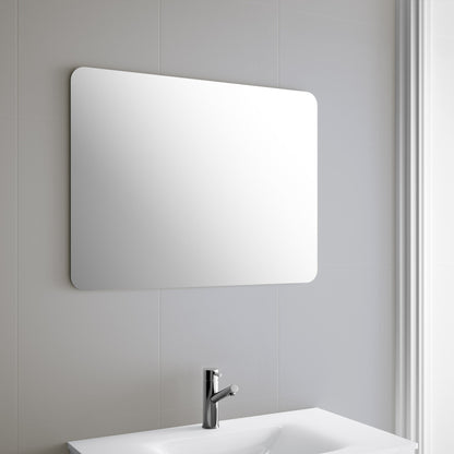 Mirror ROTA 1200 rectangular round corners horizontal installation