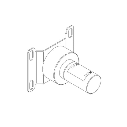 Rough-in for water outlet wall mount INC055