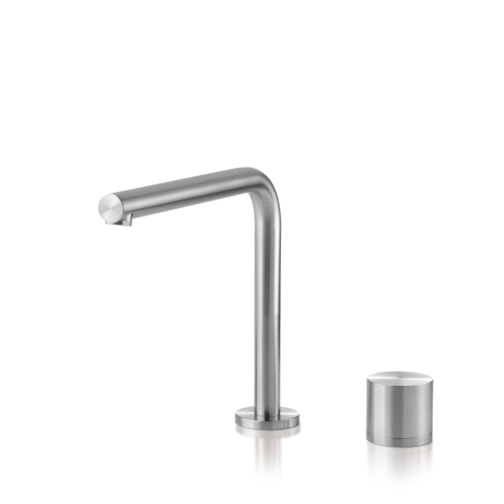 Lavabo faucet 2 holes Puro Up stainless steel PUP132