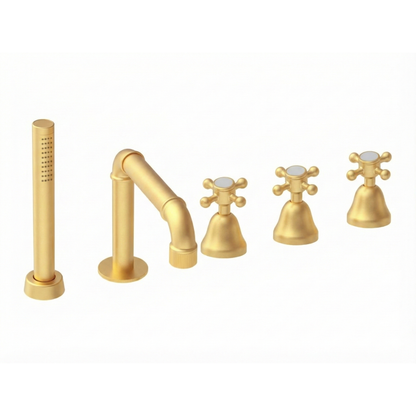 Robinet de baignoire sur plage à 5 trous ADAMS 521384-CUSTOM