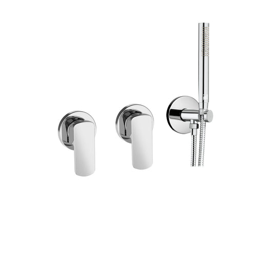 Bath faucet Mis wall mounted double single lever 562308