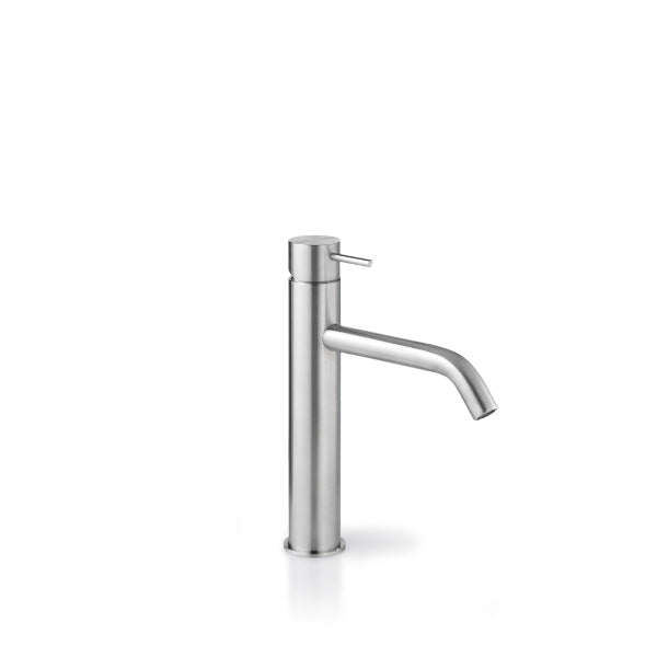 Lavabo faucet single lever Loop stainless steel LOP003