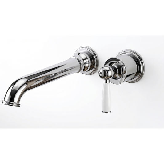 Trim for lavabo faucet Classic wall mounted single lever 843308