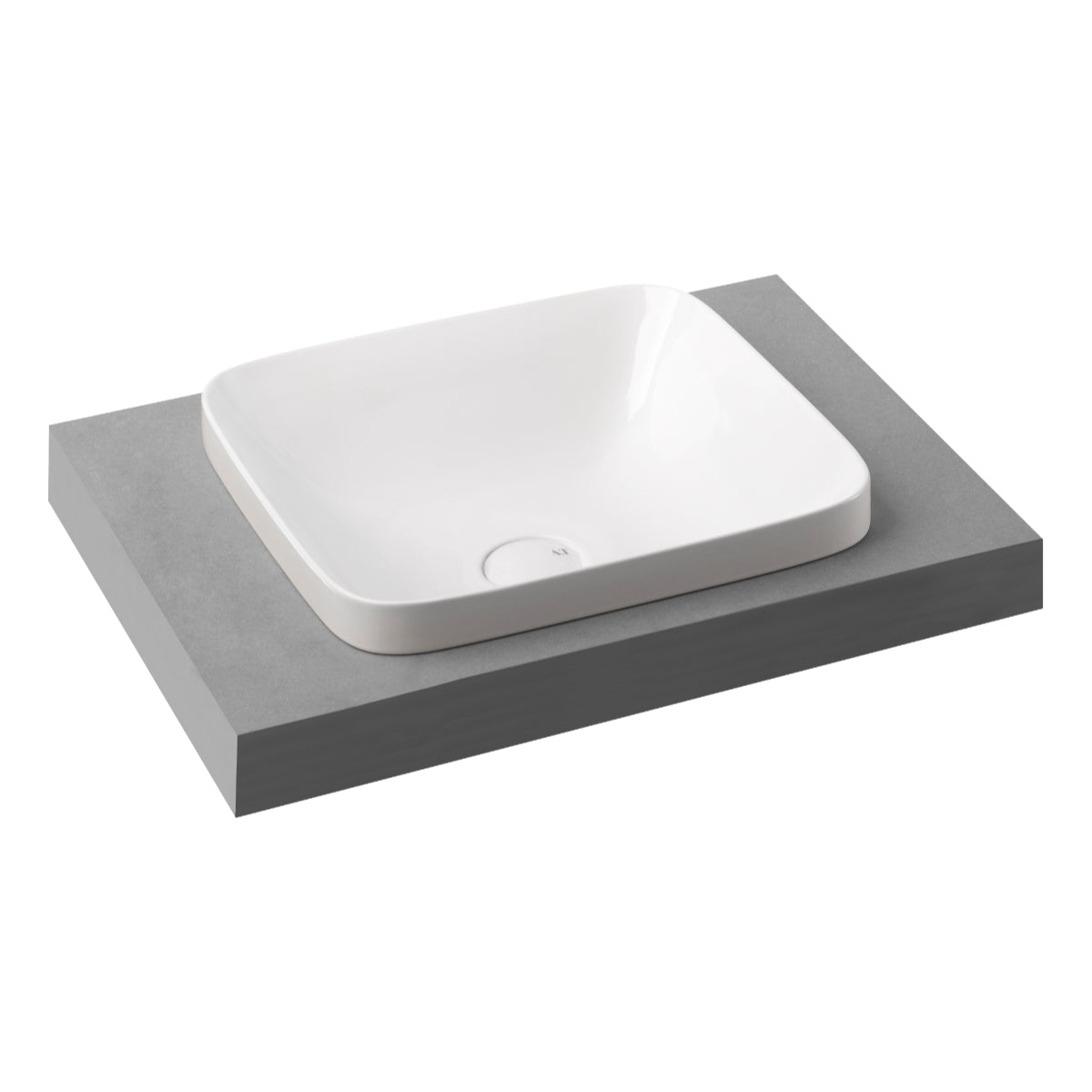 Porcelain Sink IN-OUT Quadro L658