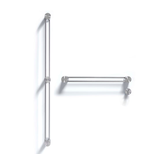 Electric towel warmer L.600 mm and L.1140 mm with remote power TWI057