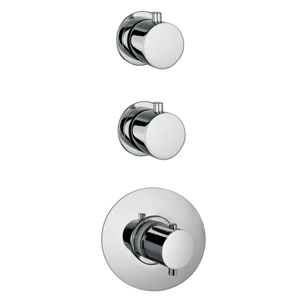 Shower thermostatic trim faucet DIGIT 2 functions 962384