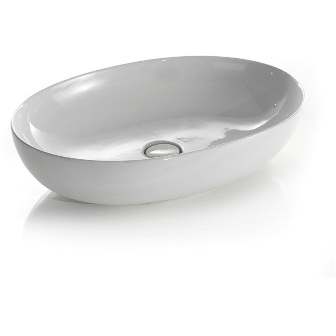 Porcelain Sink ELITE OVAL L616 PLATINUM *IN STOCK*