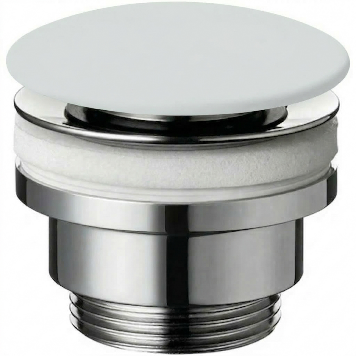 Drain brass with porcelain finish Clic-Clac or Freeflow A045