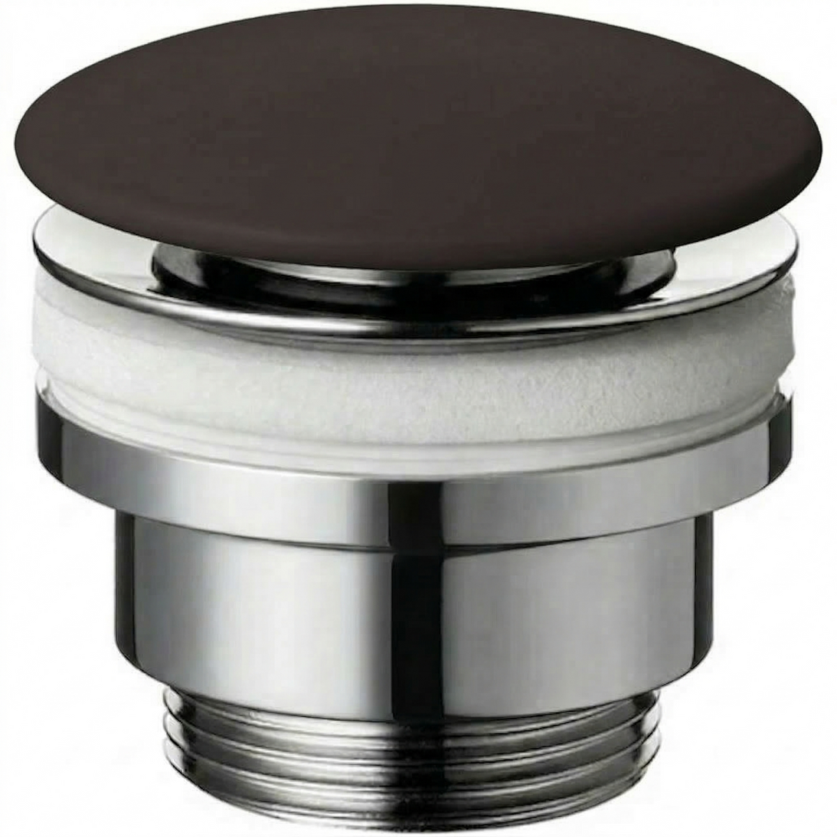 Drain brass with porcelain finish Clic-Clac or Freeflow A045