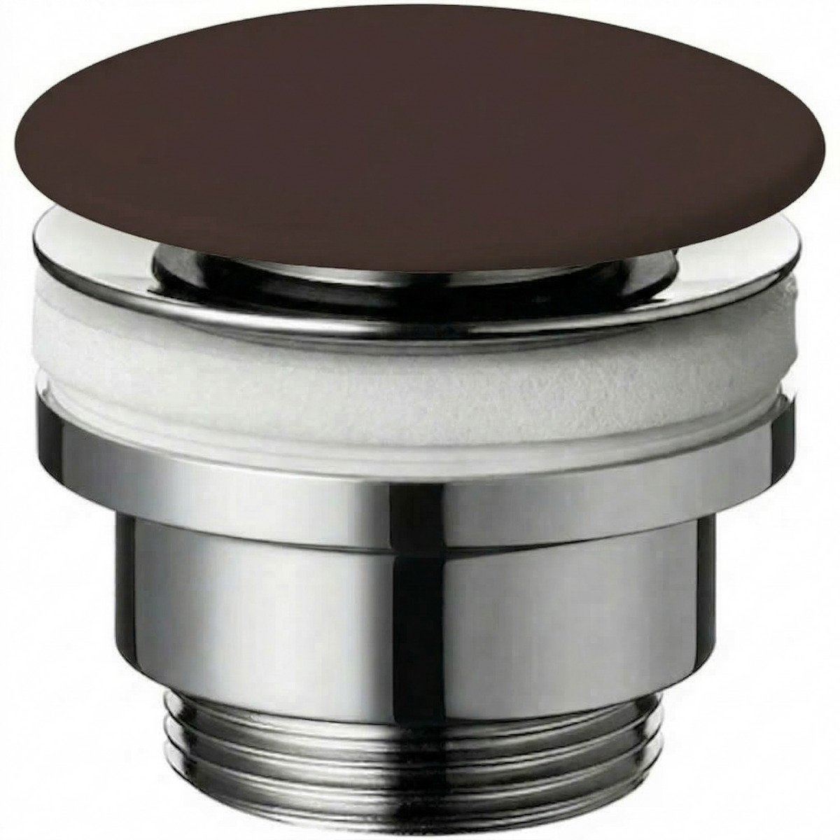 Drain brass with porcelain finish Clic-Clac or Freeflow A045