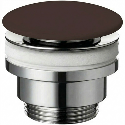 Drain brass with porcelain finish Clic-Clac or Freeflow A045