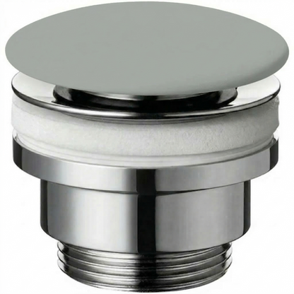 Drain brass with porcelain finish Clic-Clac or Freeflow A045