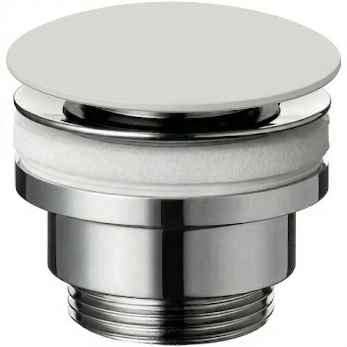 Drain brass with porcelain finish Clic-Clac or Freeflow A045