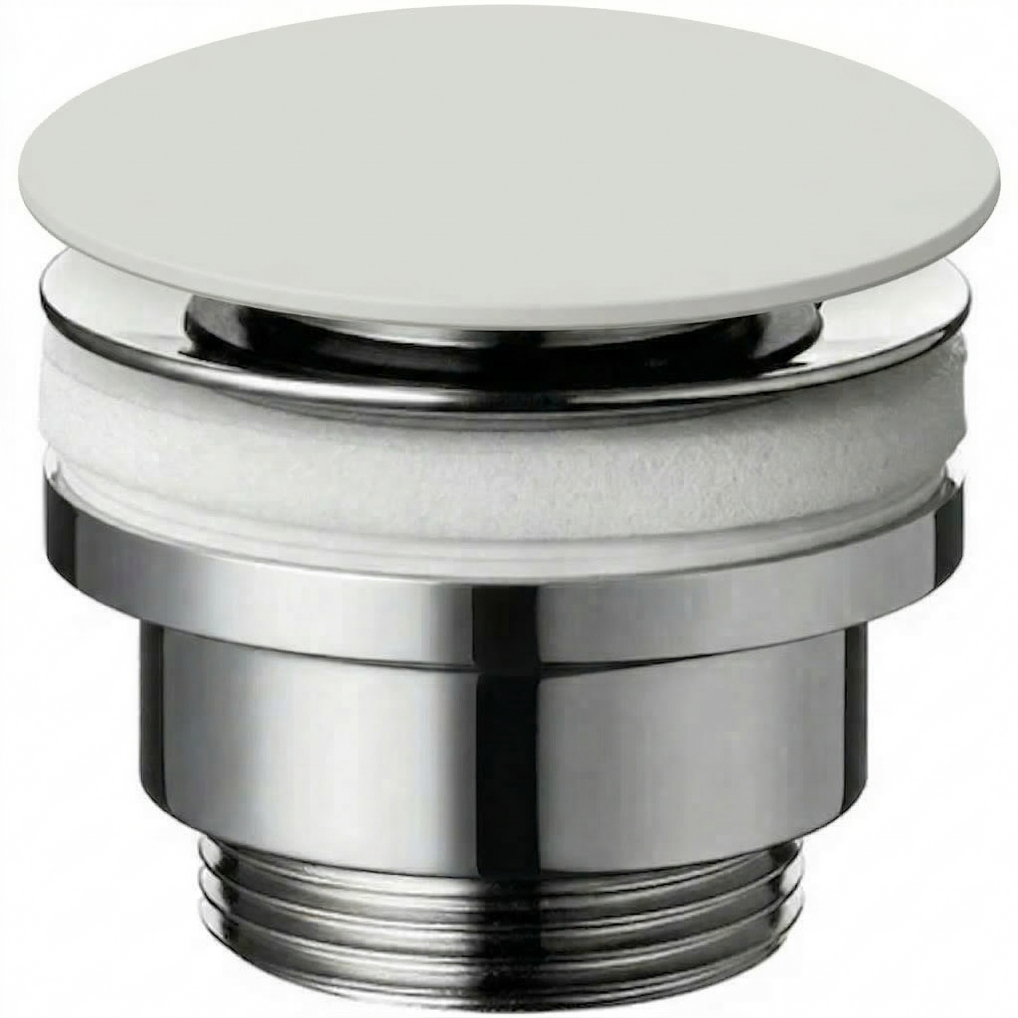 Drain brass with porcelain finish Clic-Clac or Freeflow A045