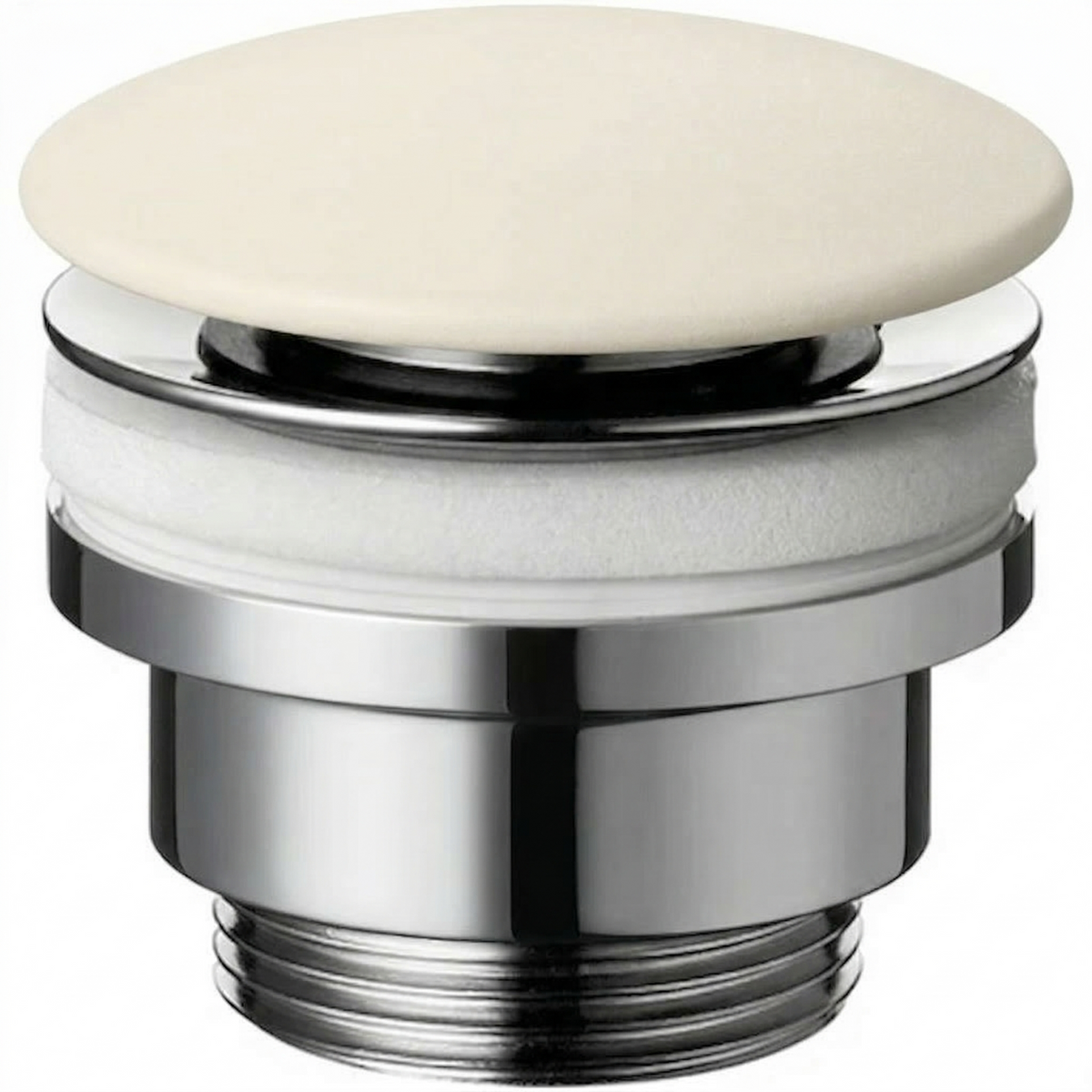 Drain brass with porcelain finish Clic-Clac or Freeflow A045