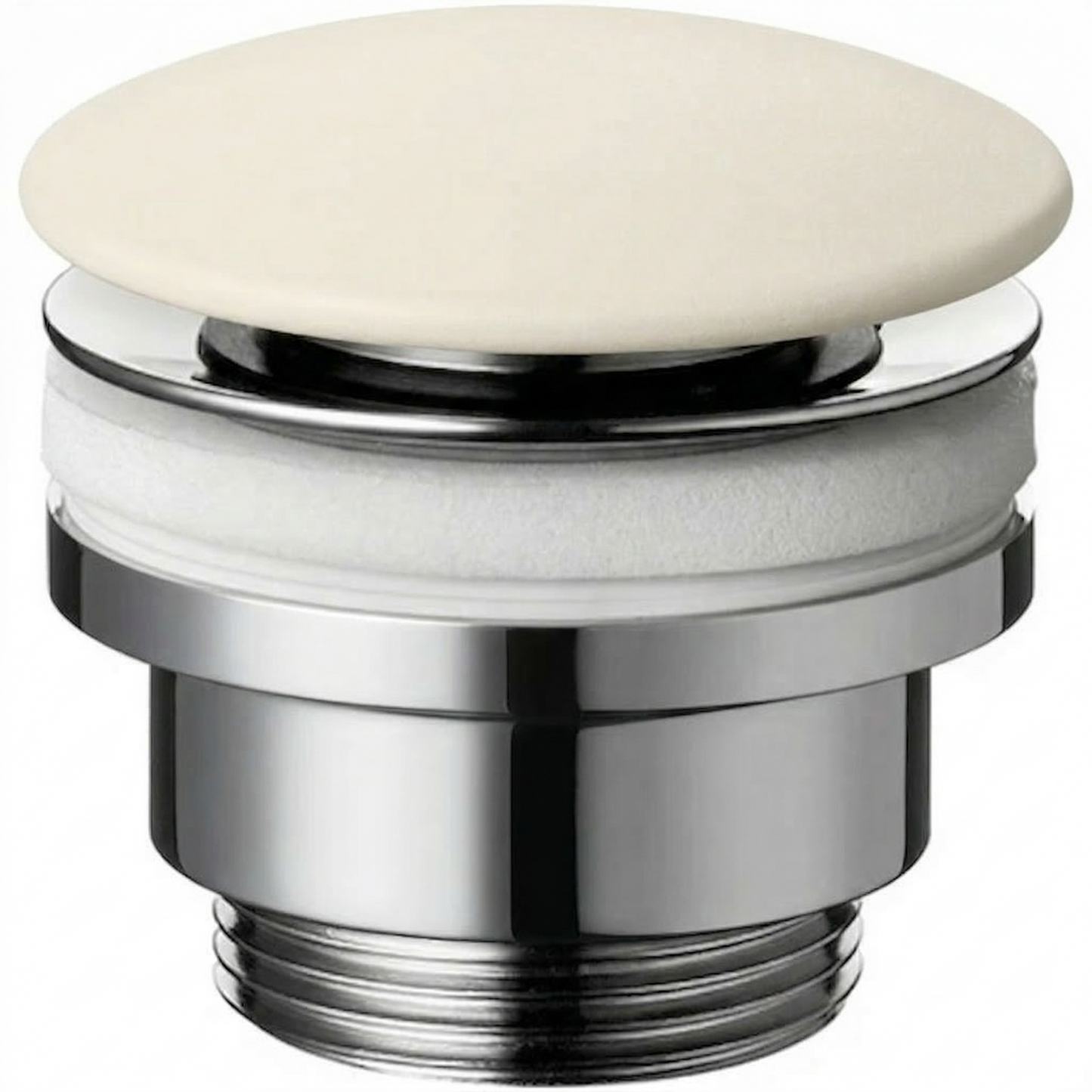 Drain brass with porcelain finish Clic-Clac or Freeflow A045