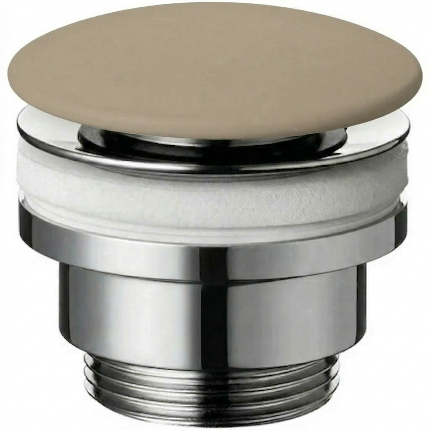 Drain brass with porcelain finish Clic-Clac or Freeflow A045