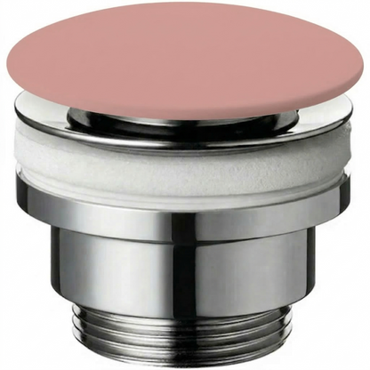 Drain brass with porcelain finish Clic-Clac or Freeflow A045