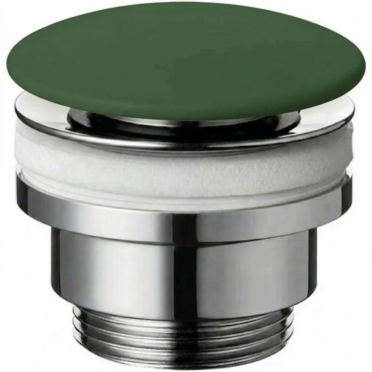 Drain brass with porcelain finish Clic-Clac or Freeflow A045