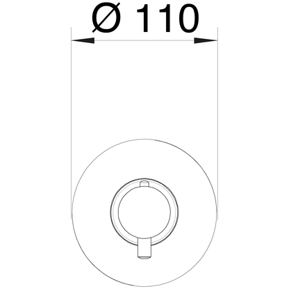 Shower trim valve Digit 962610