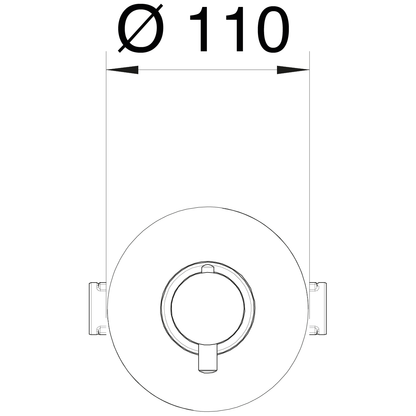 Garniture de douche thermostatique Digit 962611