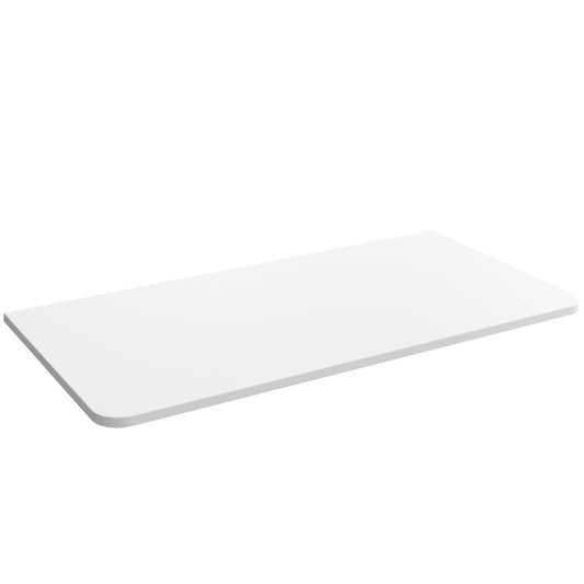 Countertop 12mm Solid surface Matte White no drilling