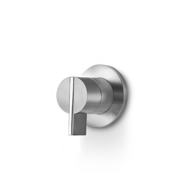 Trim for shut off valve wall mount hot water Insert stainless steel INS419