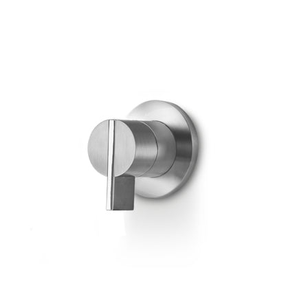 Trim for shut off valve wall mount hot water Insert stainless steel INS419