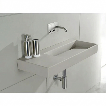 Porcelain sink P35 SX L014