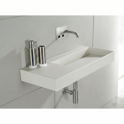 Porcelain sink P35 SX L014
