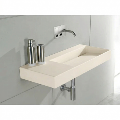 Porcelain sink P35 SX L014