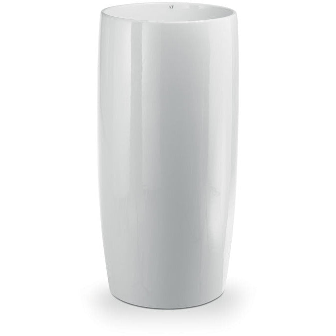 Lavabo L103 Colonne Mince Autoportante avec FINITIONS DÉCOR Porcelaine