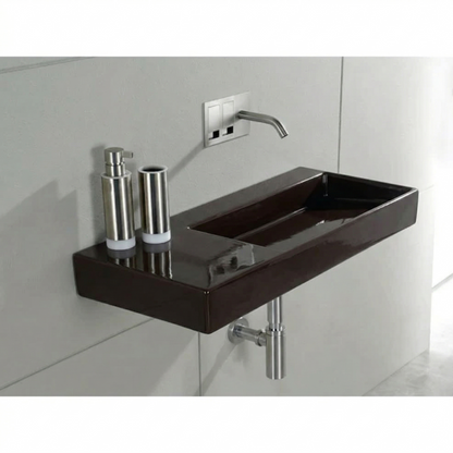 Porcelain sink P35 SX L014