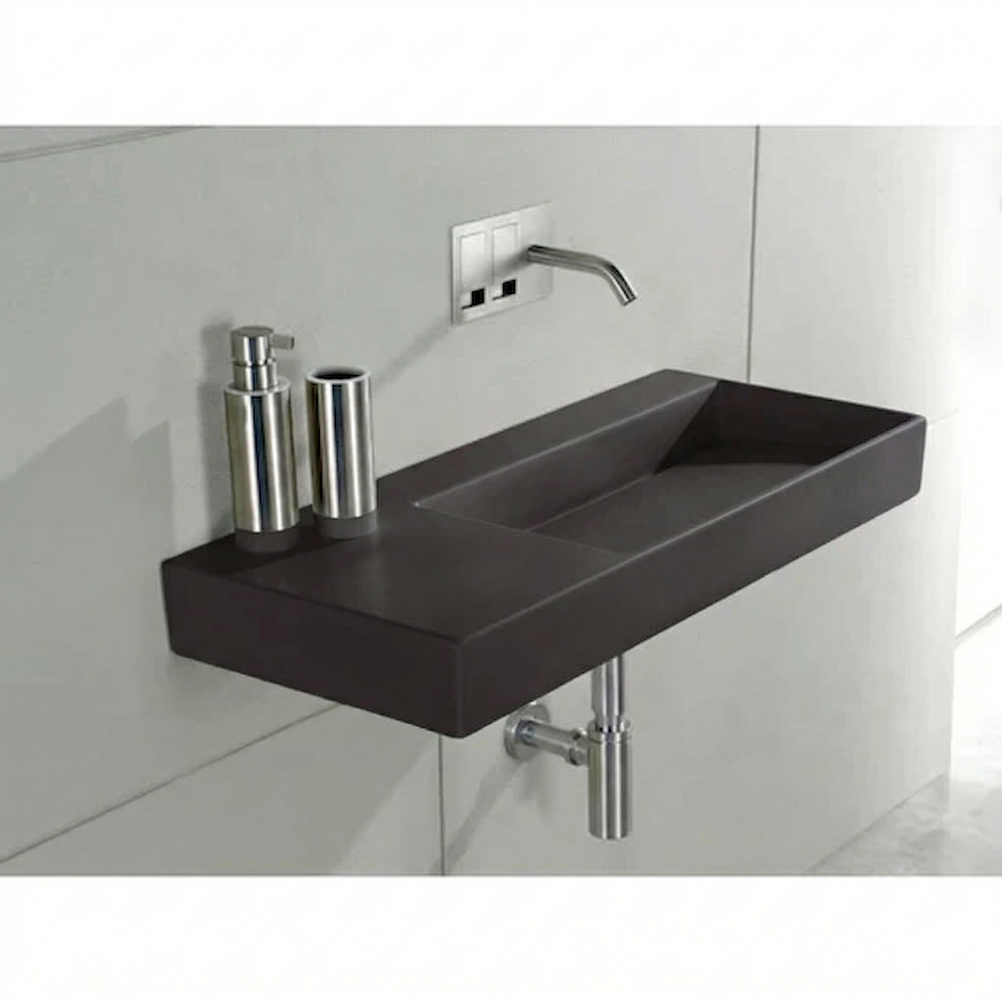 Porcelain sink P35 SX L014
