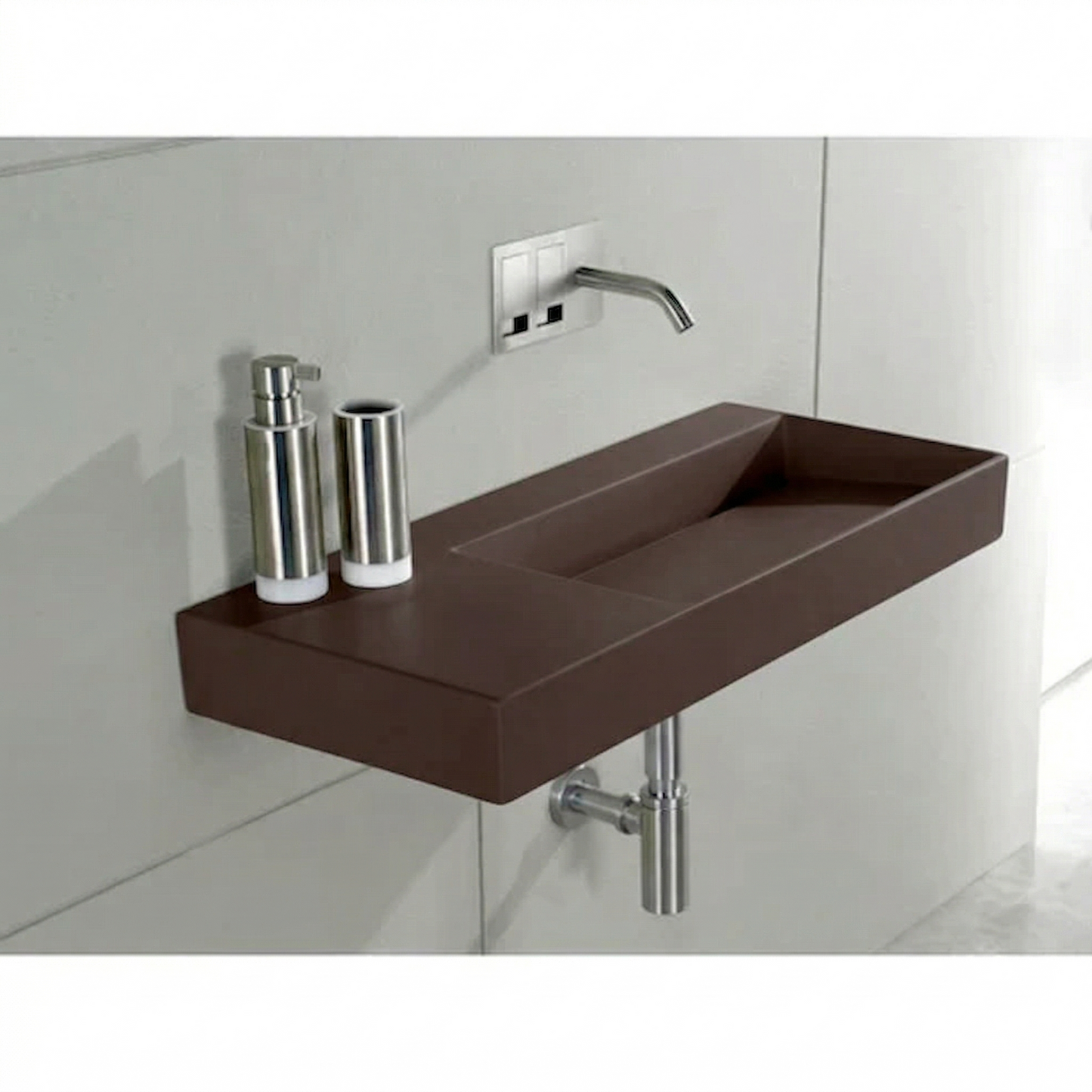 Porcelain sink P35 SX L014