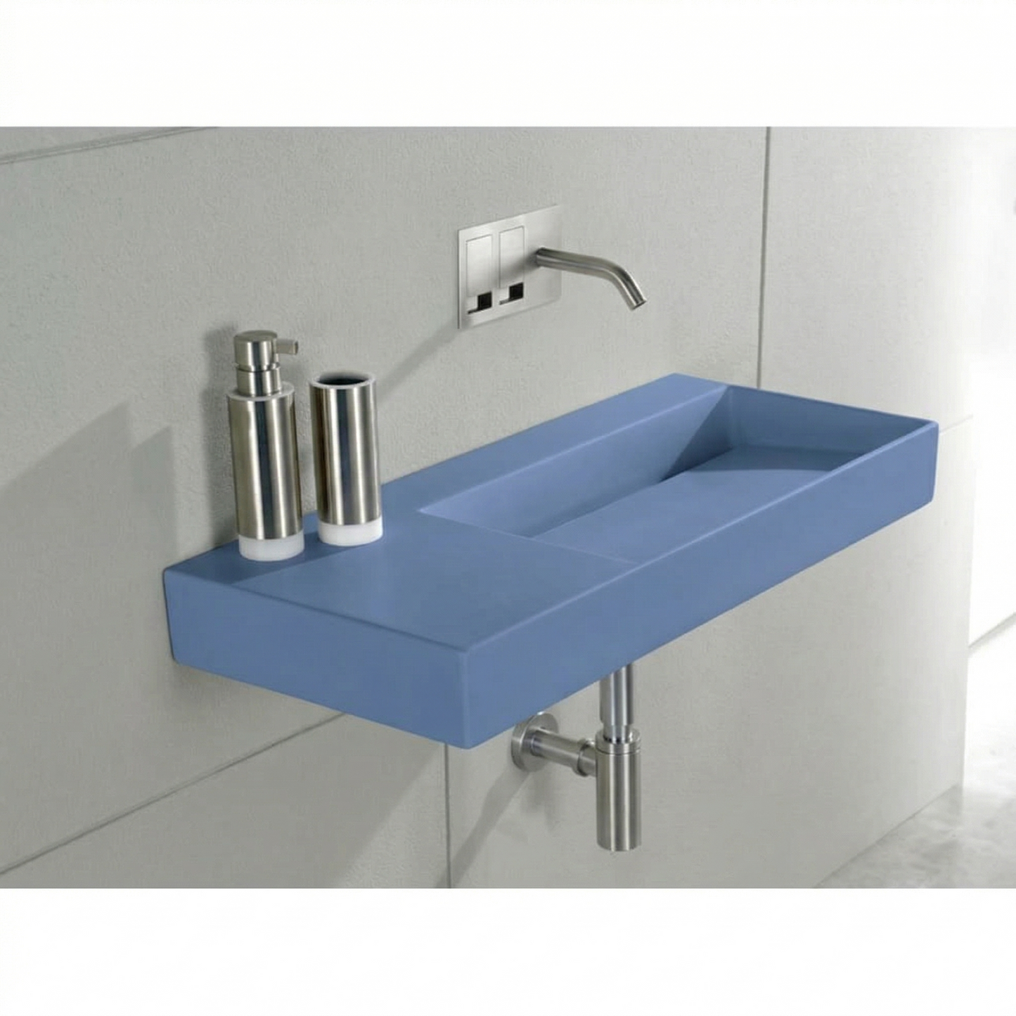 Porcelain sink P35 SX L014