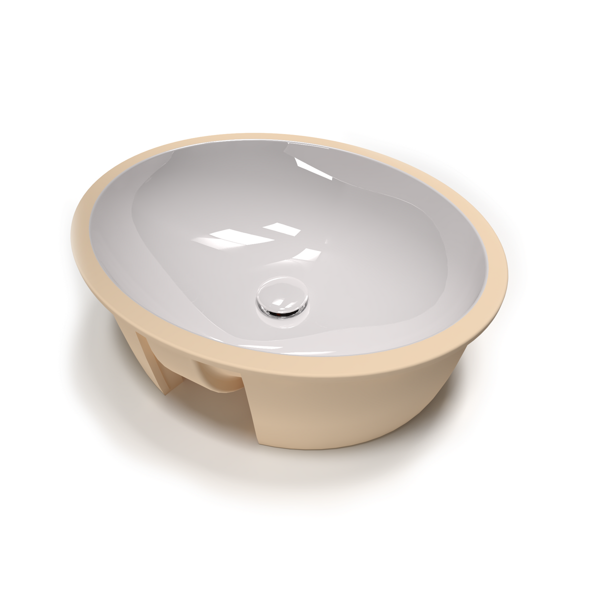 L201 Sopra-sotto piano ovale LAVABO SOUS PLAN