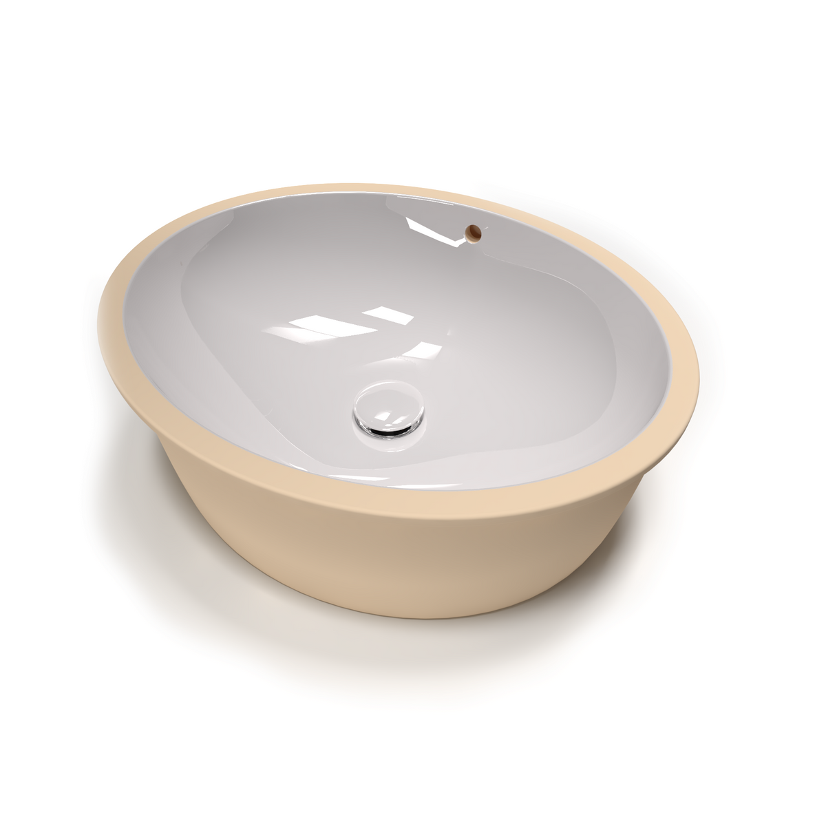L201 Sopra-sotto piano ovale LAVABO SOUS PLAN