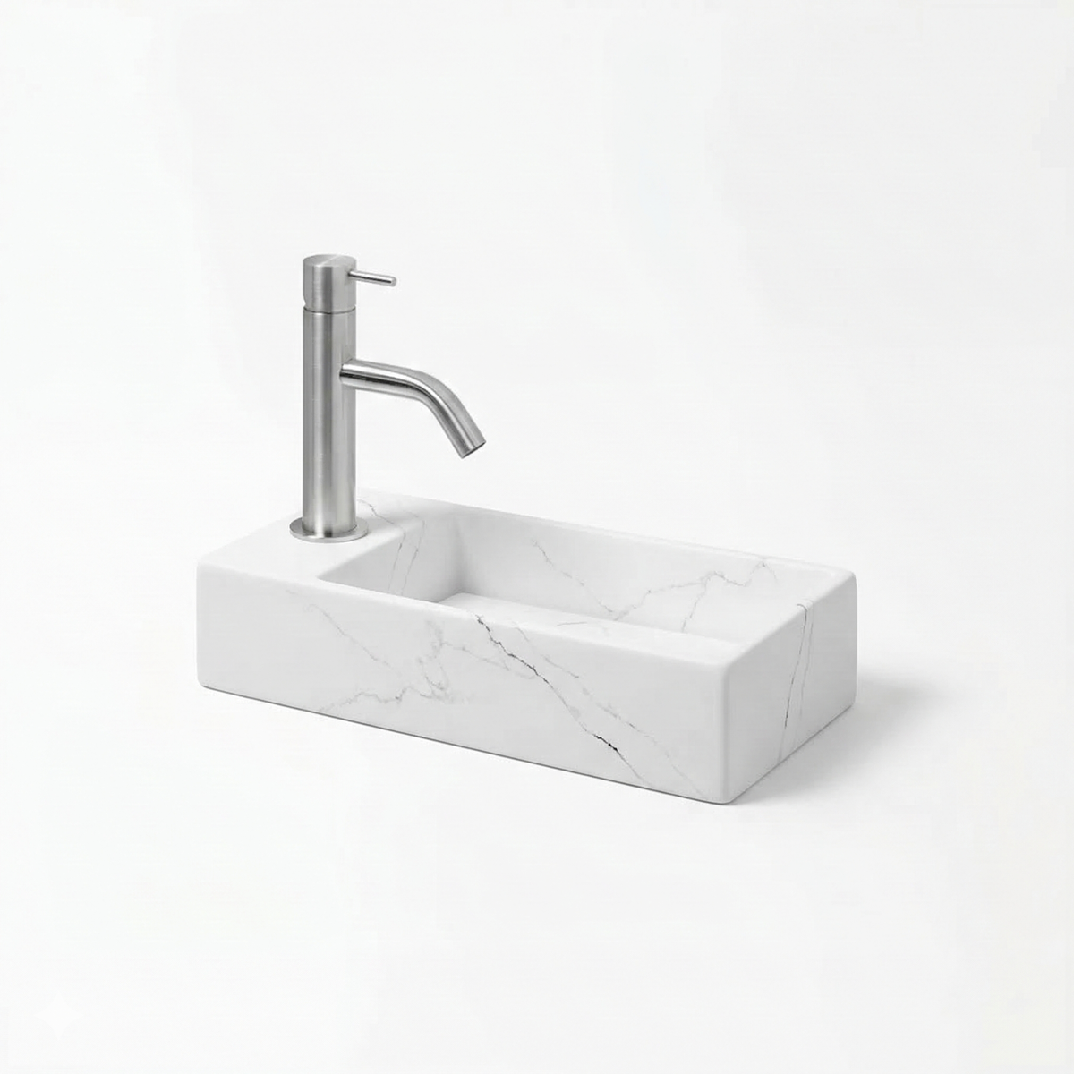 Évier en porcelaine ACQUAFREDDA RETTANGOLARE L319