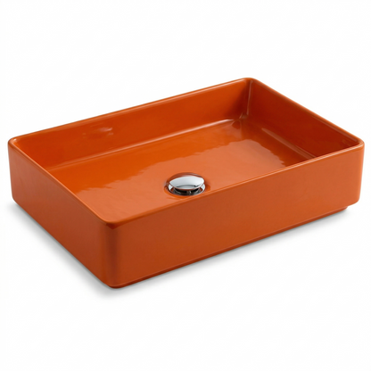 Porcelain Sink FLY RECTANGULAR 60 L620