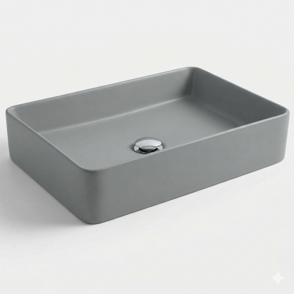 Porcelain Sink FLY RECTANGULAR 60 L620