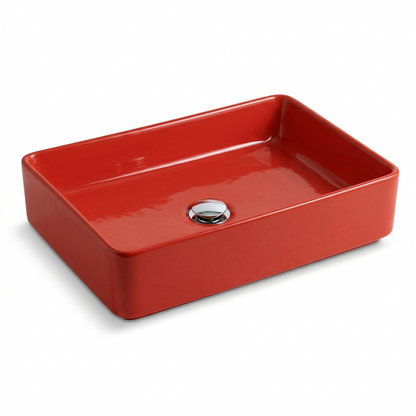 Porcelain Sink FLY RECTANGULAR 60 L620