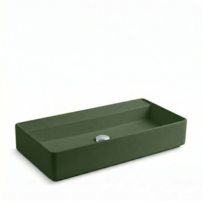 Porcelain sink FLY RECTANGULAR CR 75 L623