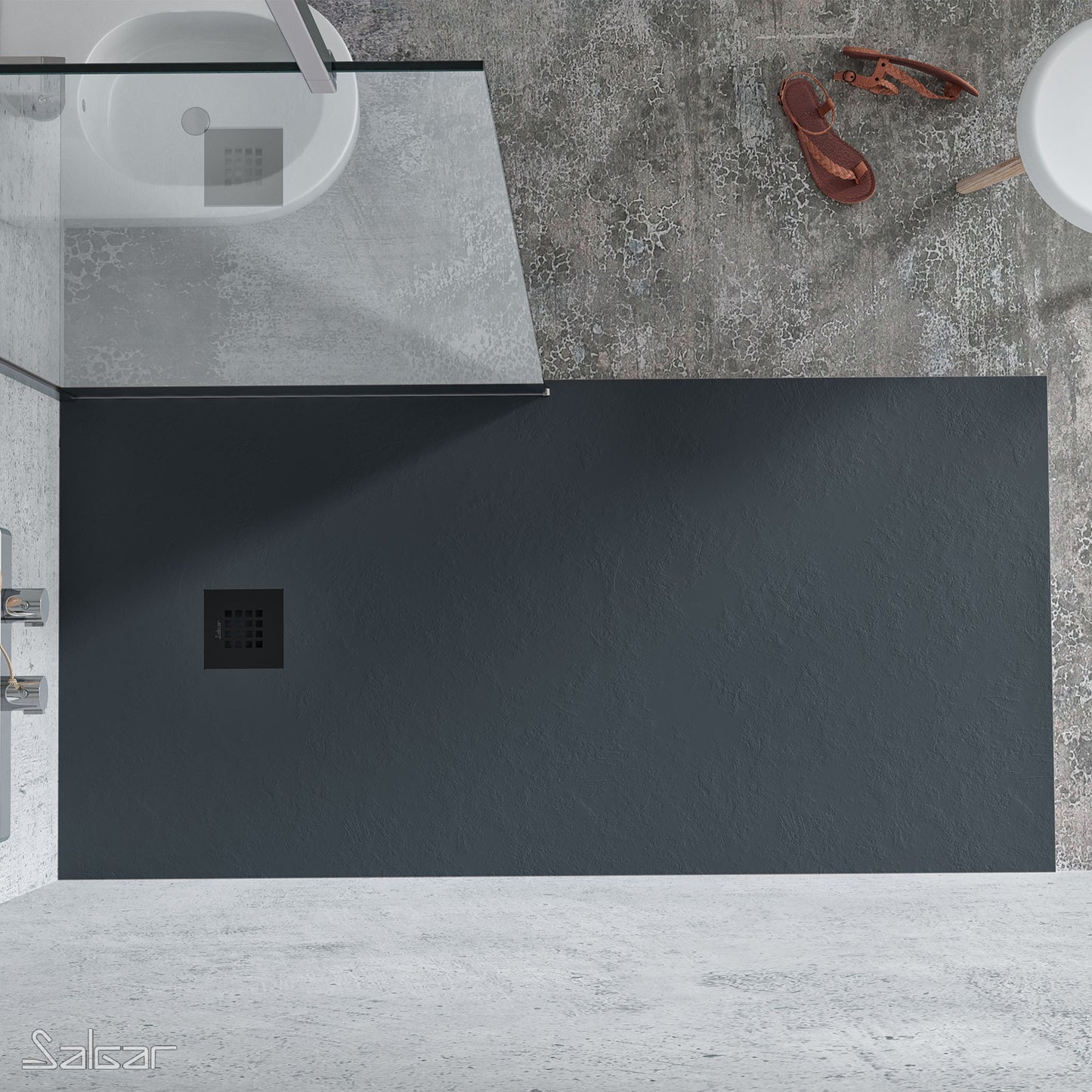 Shower tray RIOJA 900 x 2000 mm *Special order*